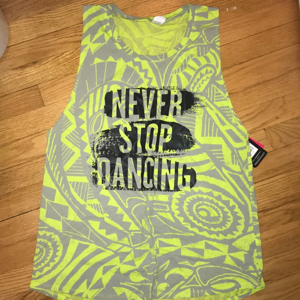 Brand New Zumba instructor tank m/l